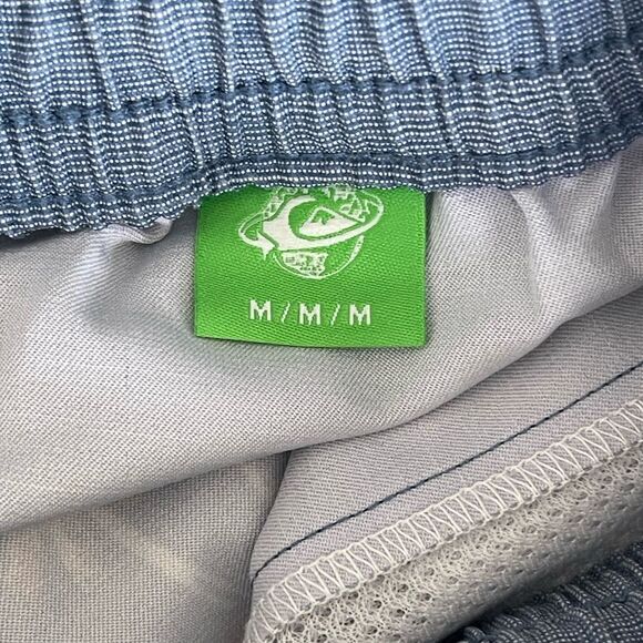 Quiksilver Blue Board Shorts with Tropical Print - Picture 7 of 7